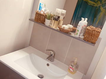 Gesamte Unterkunft zur Miete in Dieulouard - Foto 12 : Badezimmer-12