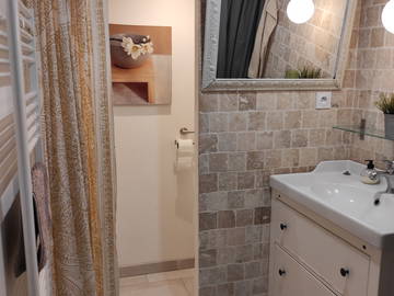 Chambre d'hôte à louer à Lattes - photo 4 : salle de bain-4