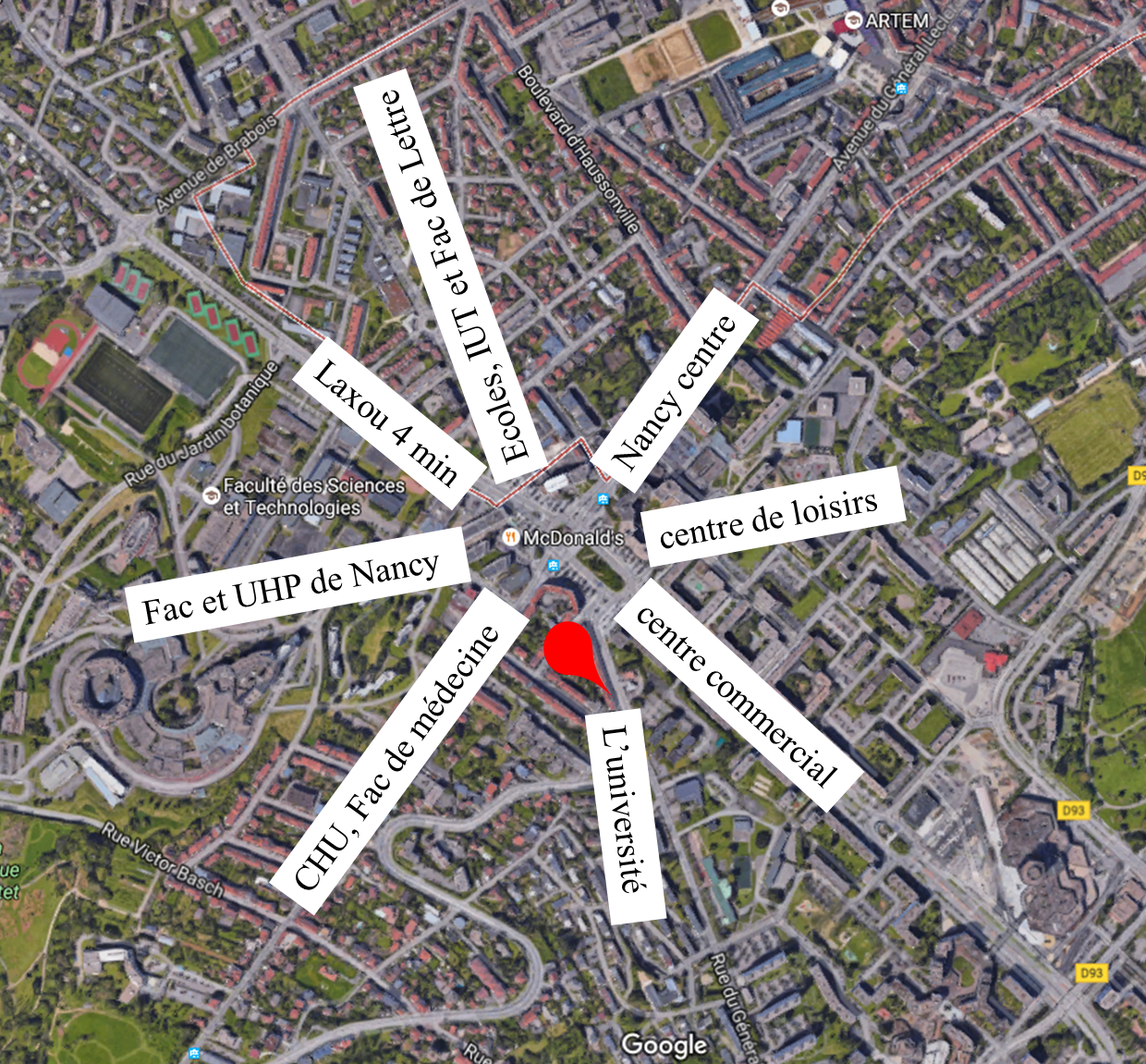 Camere Per Gli Ospiti Nancy 163071