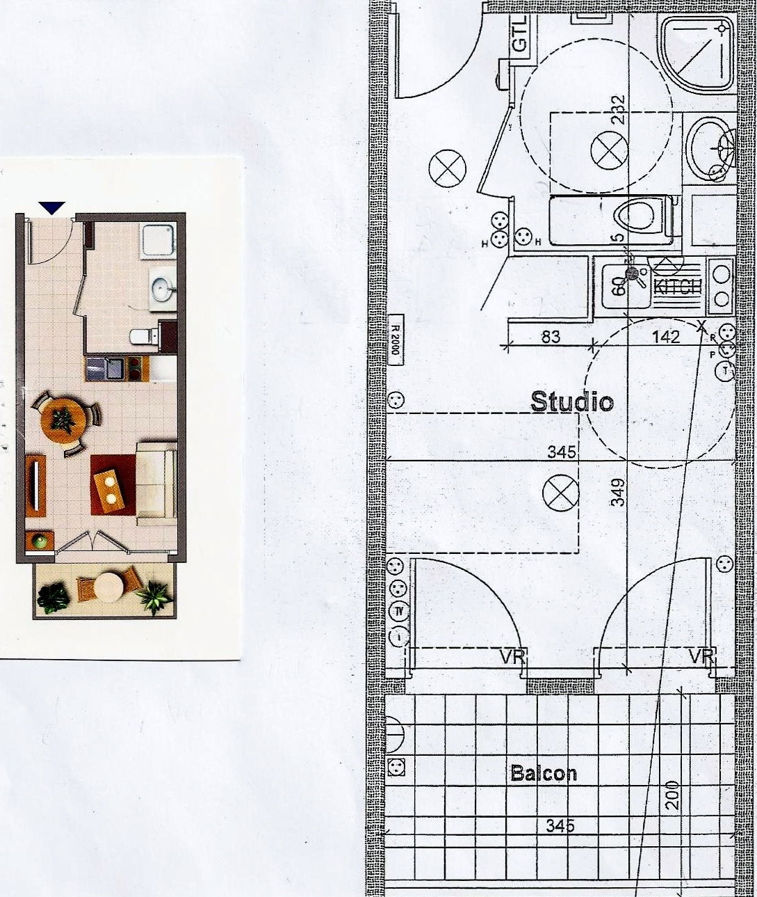 Monolocale Indipendente Nice 21303