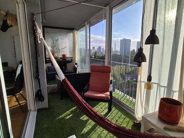 Unterkunft beim Gastgeber zur Miete in Nantes - Foto 4 : Balkon-4