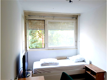 Roomlala | Petite Chambre Dans Un Appartement, Proche De La Gare