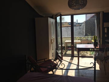 Roomlala | Piękny pokój z prywatnym tarasem w przestronnym apartamencie, S