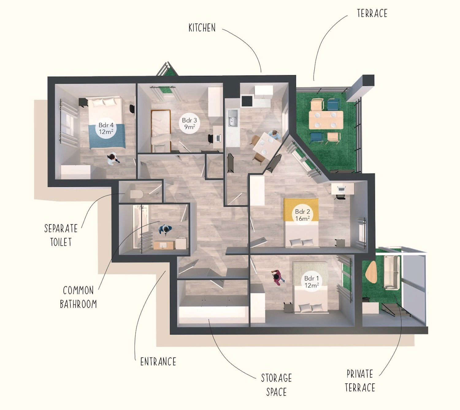 Colocation Marseille 264800