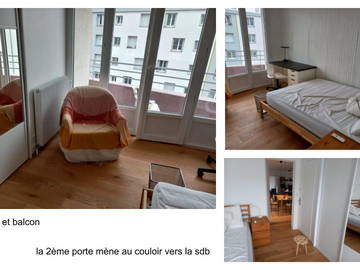 Roomlala | Pokój studencki w domu studenckim 12m2 + balkon / 100m2