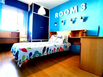 Roomlala | PRIVATE ROOM IN MADRID. ROOM 3 NEAR TO UNIVERSITY