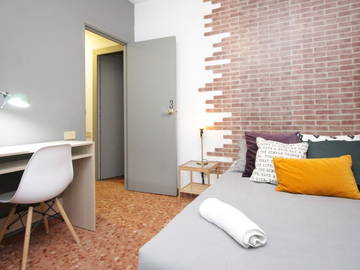 Roomlala | Quarto de design espetacular no Paseo De Gracia (RH3-R3)
