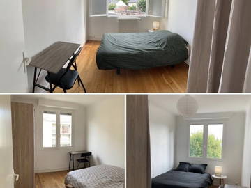 Roomlala | Quarto mobiliado em apartamento compartilhado de três quartos