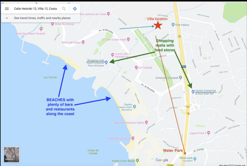 Hospedagem Em Casa De Família Costa Adeje 247765