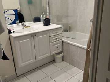 Chambre chez l'habitant à louer à Nantes - photo 3 : salle de bain-3