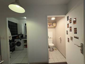 Chambre chez l'habitant à louer à Lyon - salle de bain-3