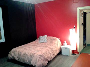 Roomlala | Red And Black Bedroom