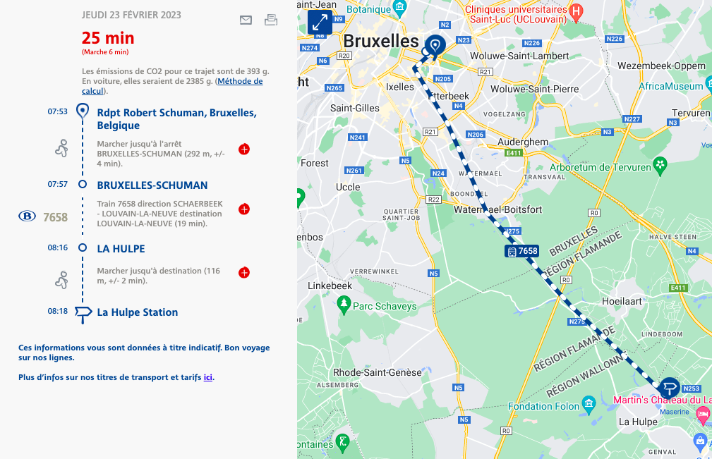 Homestay La Hulpe 311724