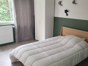 Roomlala | Room for rent in a very quiet area opposite the Bois