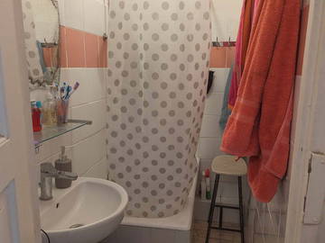 Chambre chez l'habitant à louer à Paris - photo 9 : salle de bain-9