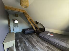 Chambre dans un haras - 2 Lits simples