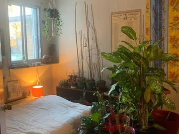 Roomlala | Room with Garden - Villeray - Iberville Metro Station