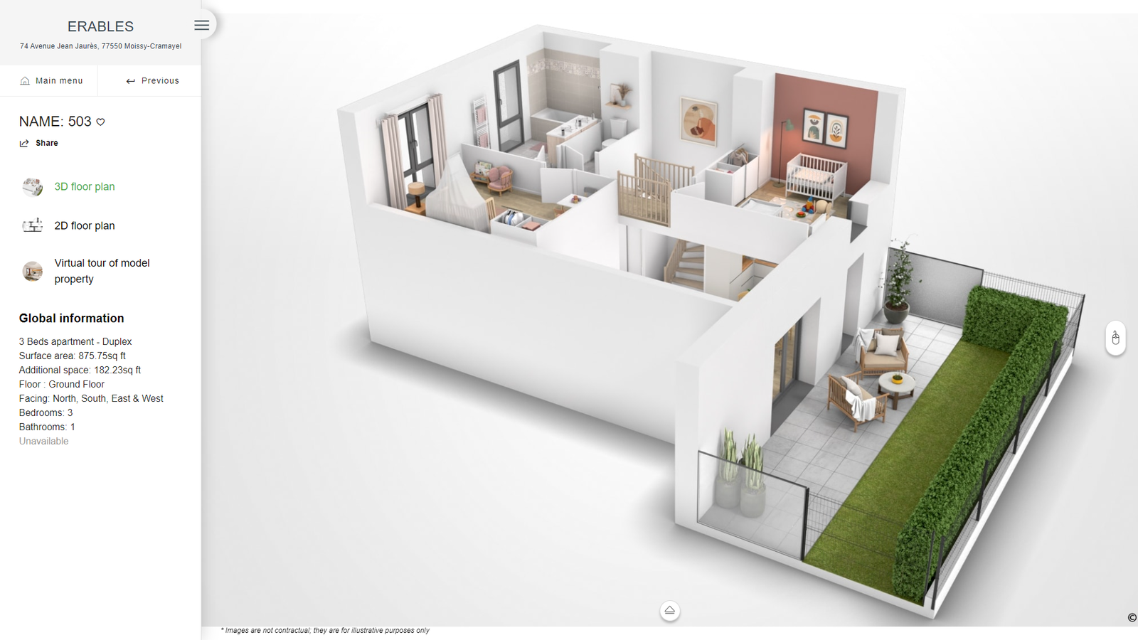 Hemvistelse Moissy-Cramayel 540697