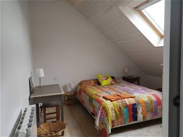 Roomlala | Schlafzimmer und kleines Wohnzimmer, separates Bad/WC