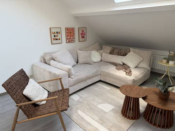 Logement entier à louer à Liège - photo 1 : salon-1