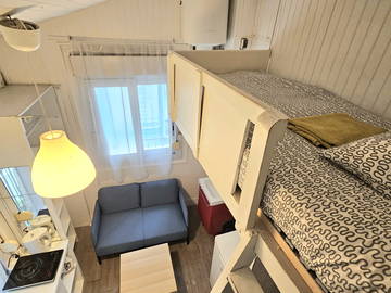 Roomlala | Small furnished studio on the ground floor - Near Montparnasse train station