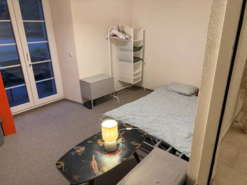 Unterkunft beim Gastgeber zur Miete in Grancy - Foto 6 : Schlafzimmer-6