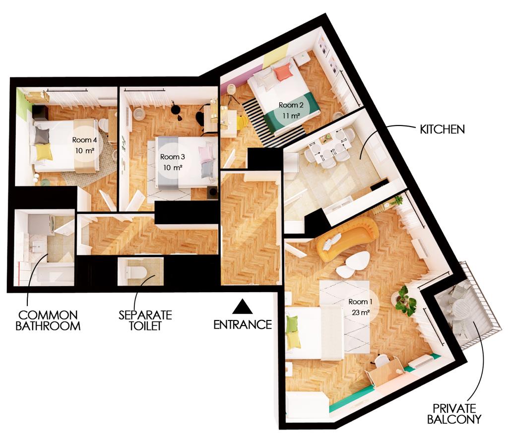 Colocation Saint-Denis 264820