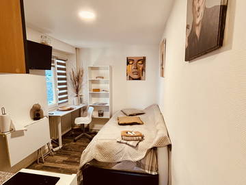 Studette douillette, idéale pour un travailleur frontalier à Genève, pour une location longue durée