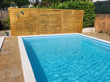 Logement entier à louer à Saint-Martin-De-Valgalgues - photo 1 : piscine-1