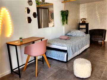 Roomlala | Studio auf Gartenebene, 22 m², komplett ausgestattet