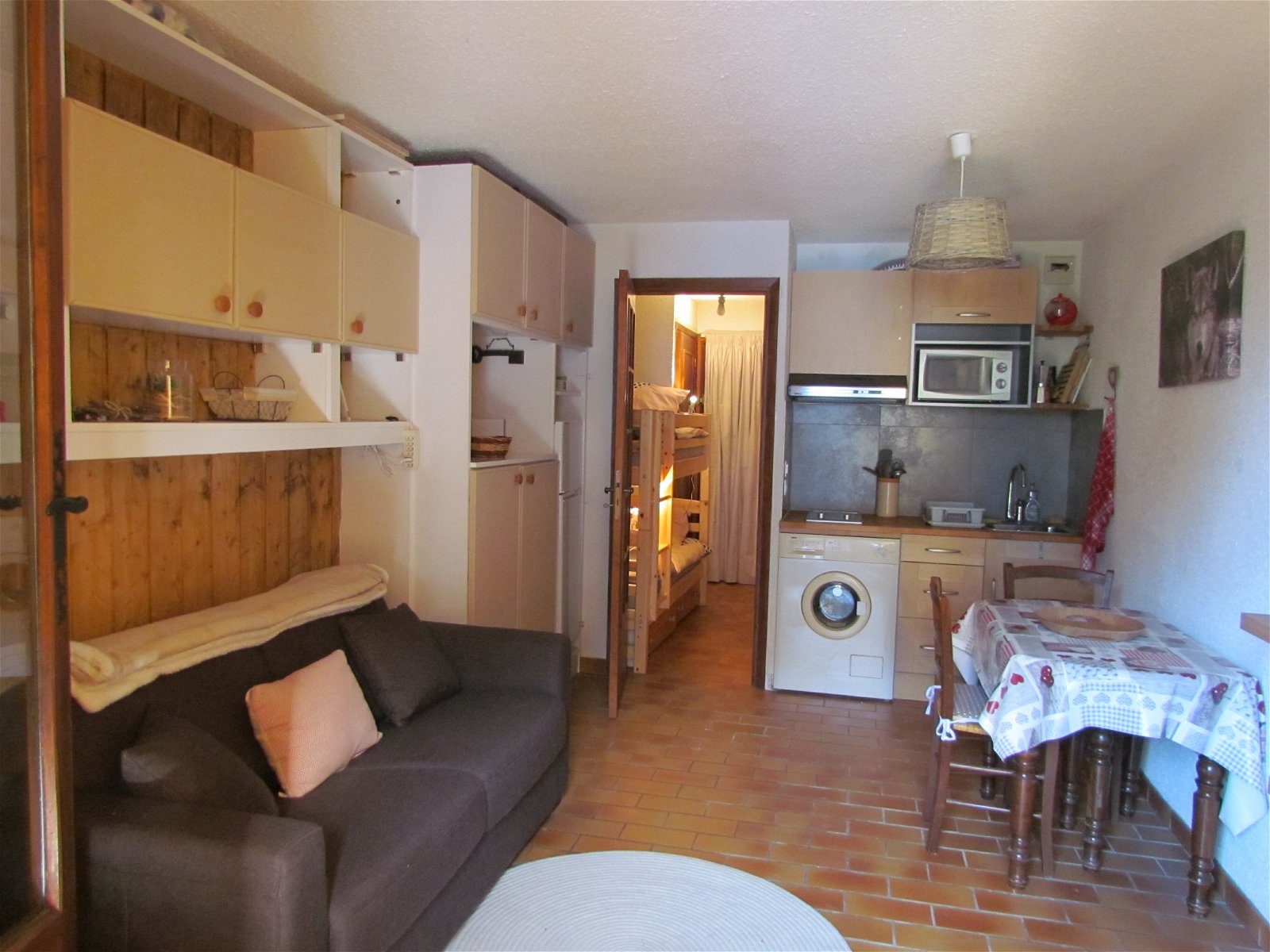 Itsenäinen Studio Saint-Martin-Vésubie 208803