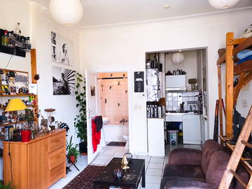 Roomlala | Studio Ixelles 2/4 osoby w pobliżu Parlamentu Europejskiego i transportu