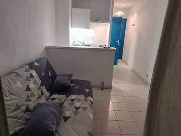 Gesamte Unterkunft zur Miete in Marseille - Foto 3 : Schlafzimmer-3