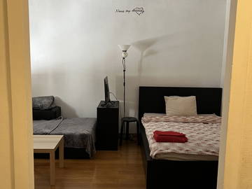 Gesamte Unterkunft zur Miete in Genève - Foto 7 : Schlafzimmer-7