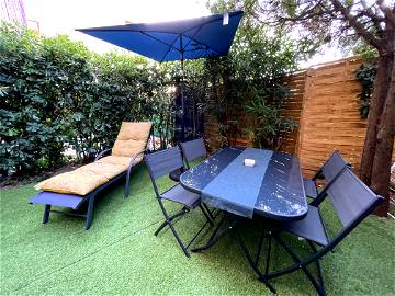 Roomlala | Sublime appartement t2 en Rez de jardin clim wifi