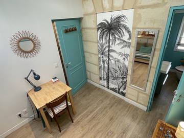 Unterkunft beim Gastgeber zur Miete in Bordeaux - Foto 7 : Schlafzimmer-7