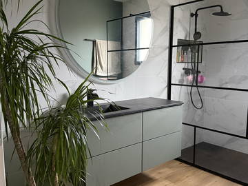 Chambre chez l'habitant à louer à Bressols - photo 3 : salle de bain-3