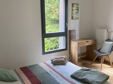 Suite privée tout confort (SDB + vue sur le parc) – Ambiance zen
