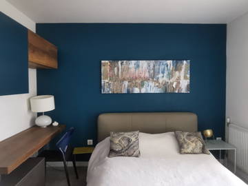 Roomlala | Sypialnia z łazienką i prywatnym balkonem