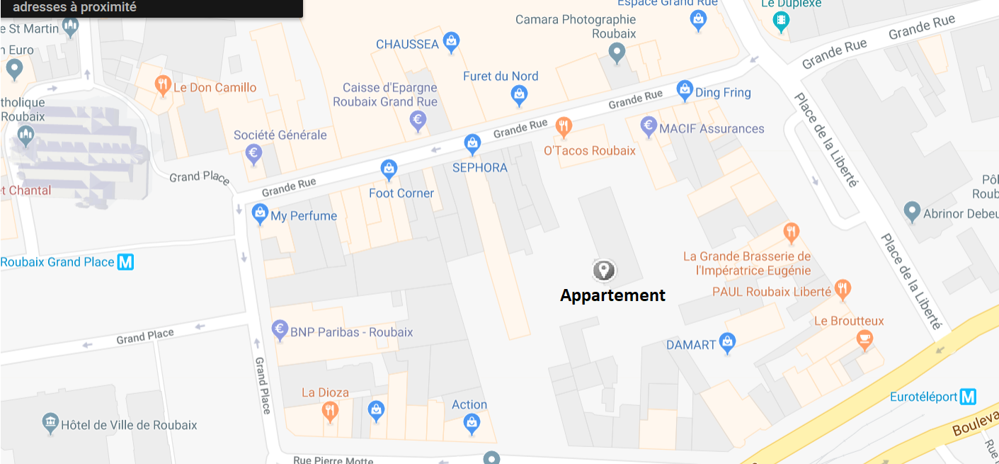 Logement Entier Roubaix 240609