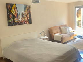 Very Large Room 23m2 With Living Room & Private Balcony For Rent