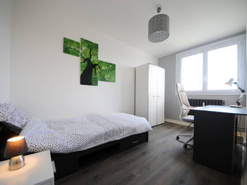 Roomlala | Umeblowane mieszkanie współdzielone w Bron, niedaleko Lyonu