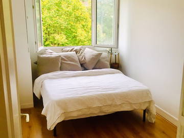 Roomlala | Umeblowany pokój z łóżkiem typu queen size + taras