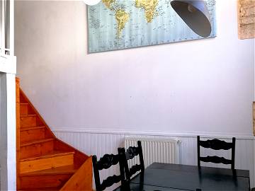 Roomlala | Una stanza disponibile in un appartamento condiviso duplex di 100 m2 Lyon 6