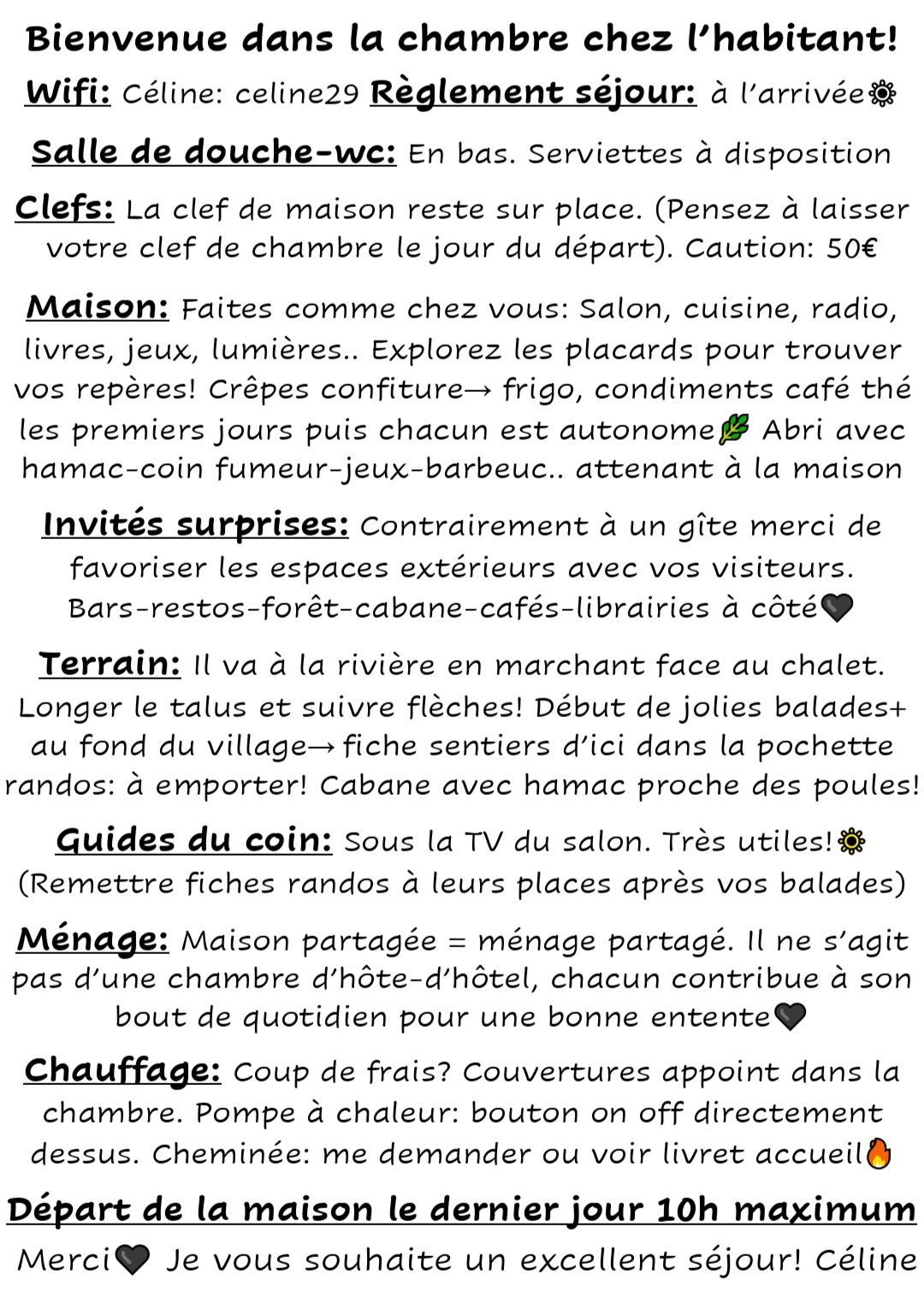 Chambre Chez L'habitant Berrien 458506