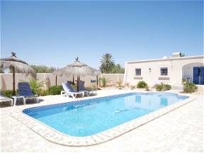 Villa Mît Privatem Pool Djerba Tunesien