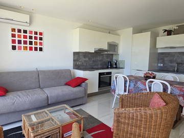 Logement entier à louer à Vallauris - photo 1 : salon-1