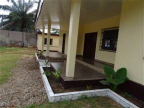 Villa, House, Garage And Straw Hut