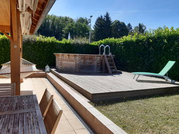 Homestay for rent in Nivolas-Vermelle - photo 1: swimming pool-1