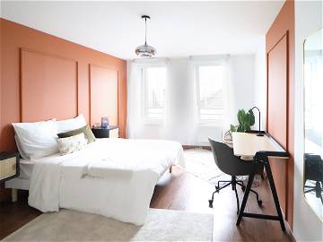 Roomlala | Zimmer Im Haussmann-Stil Von 18 M² Zu Vermieten In Lille - LIL10